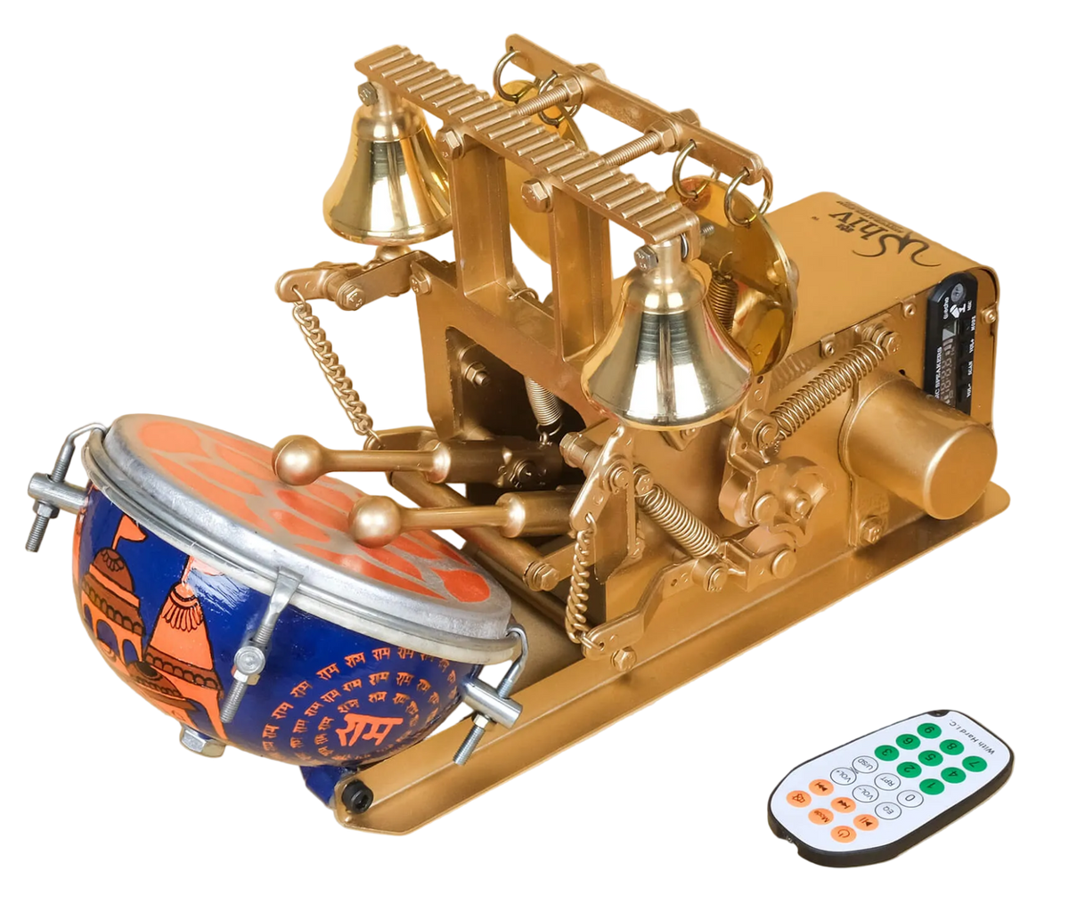 Ram Mandir All-In-One Aarti Machine