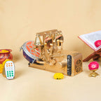 Hand Painted Ram Mandir - All in One