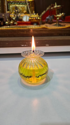 Premium Glass Modak Diya