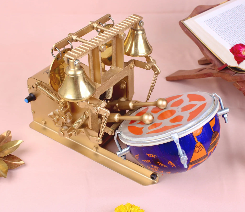 Hand Painted Ram Mandir - Simple — view 2