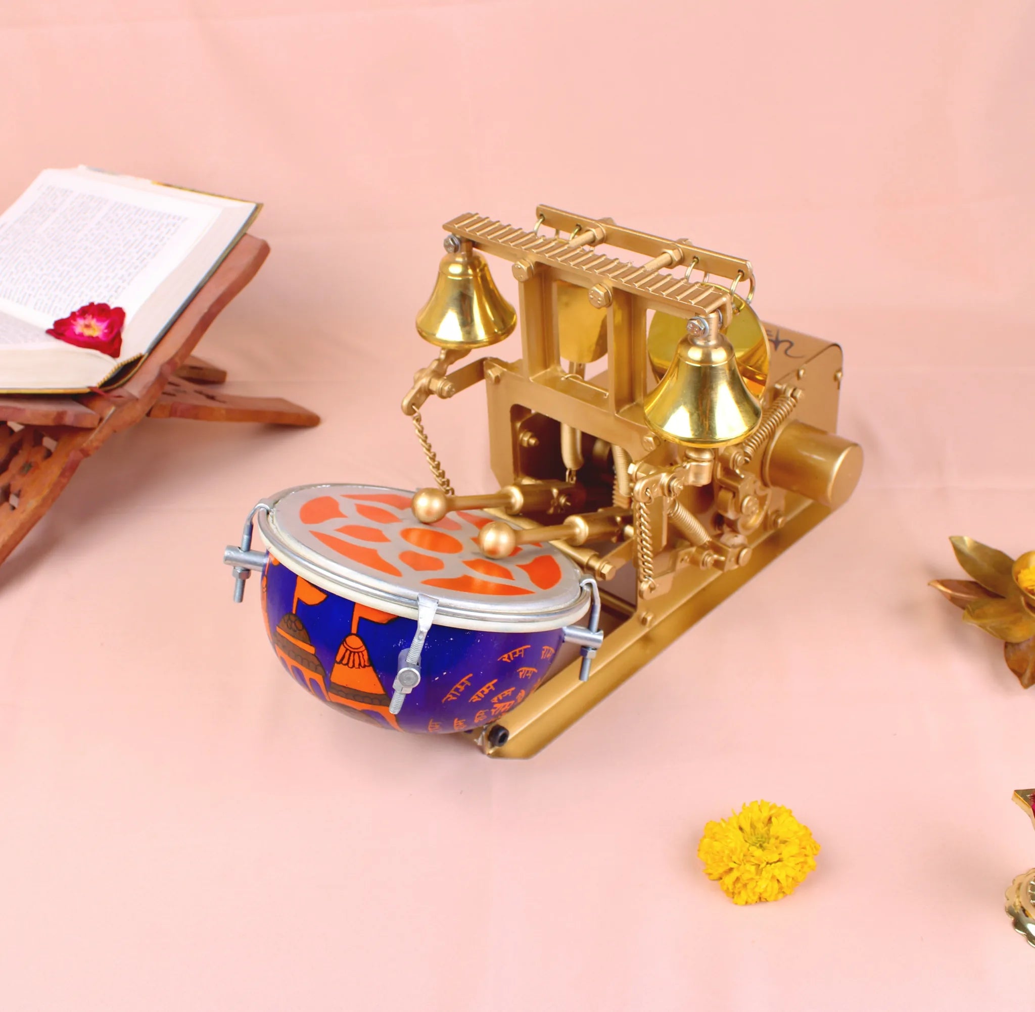 Hand Painted Ram Mandir - Simple — view 5