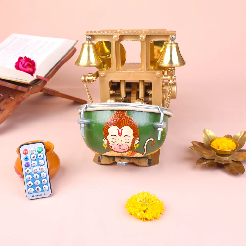 Hand Painted Hanuman - All in One
