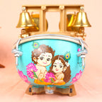 Hand Painted Radhe Krishna - All in One