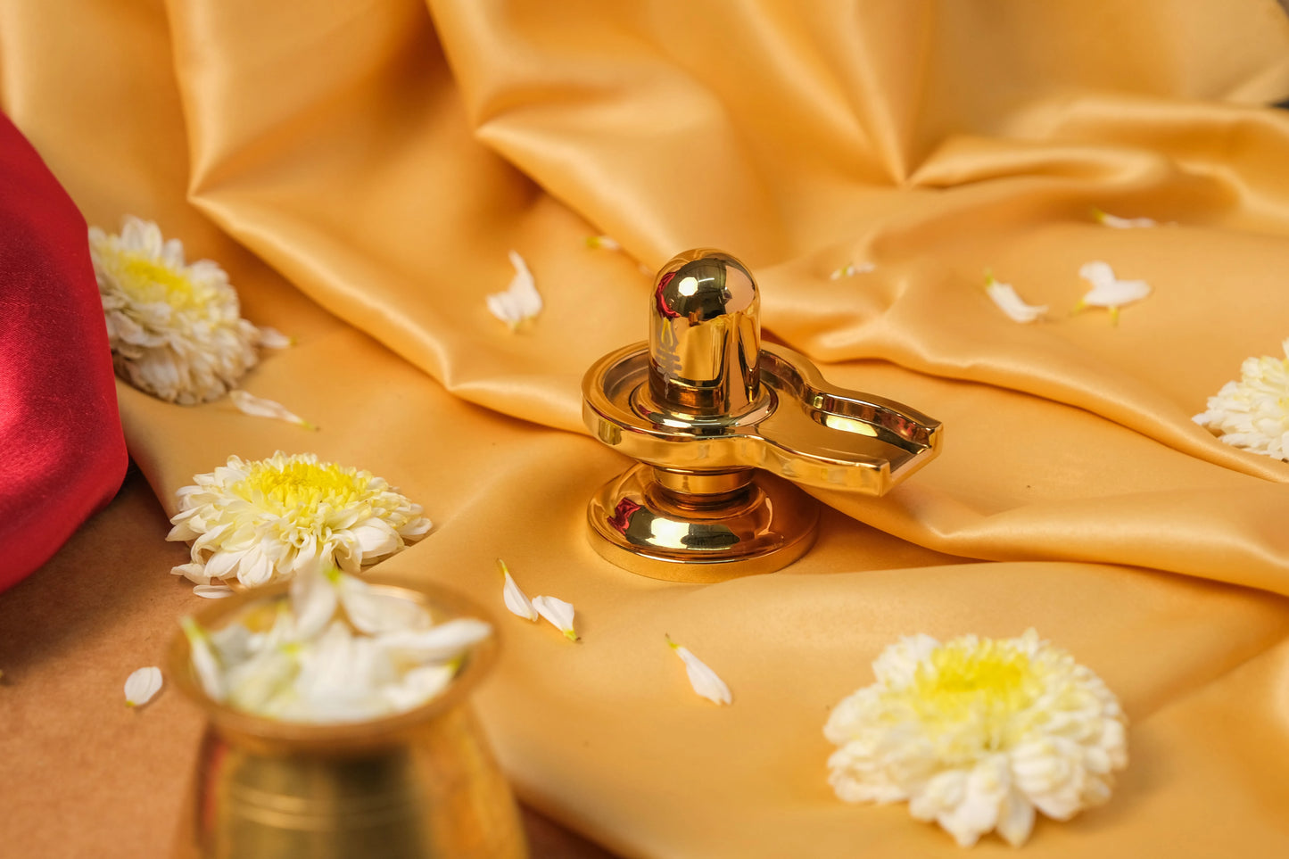 Crafted 100 % Brass Metal Shivling