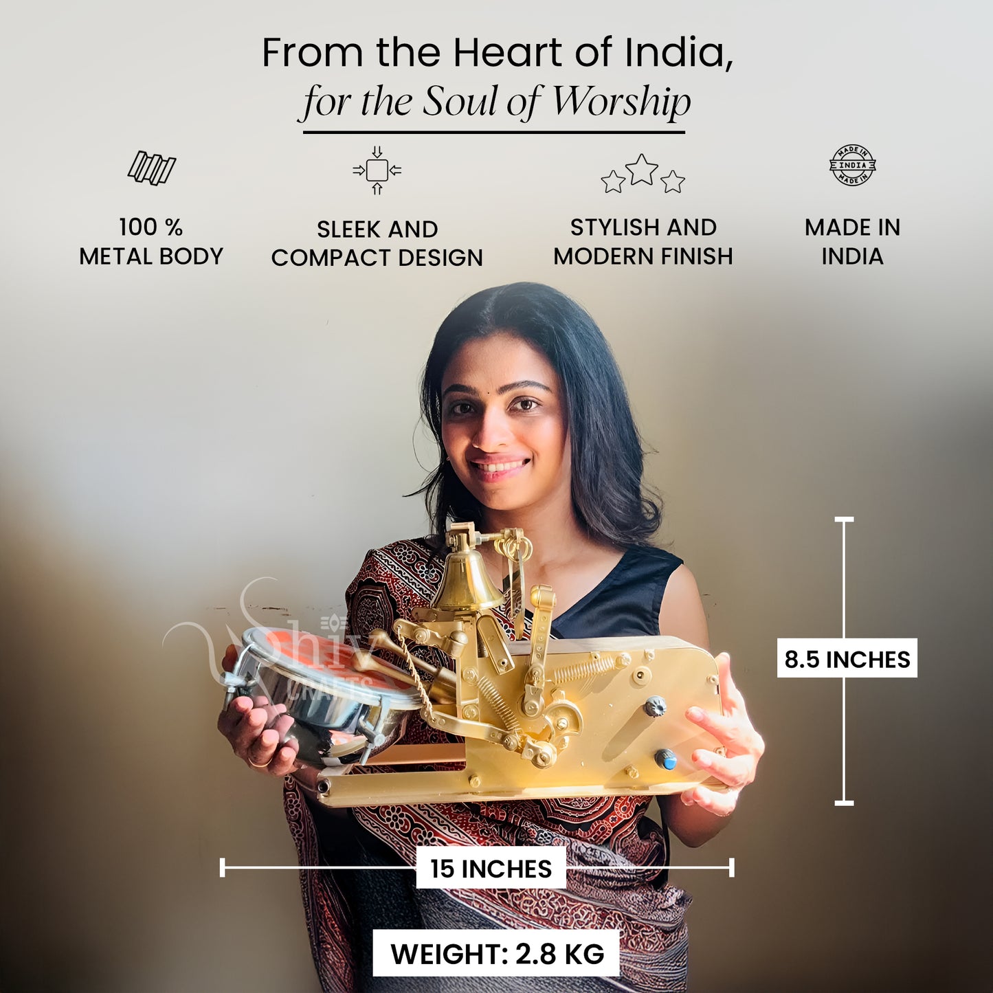 Aarti Machine – Shankh + Mayur Naad