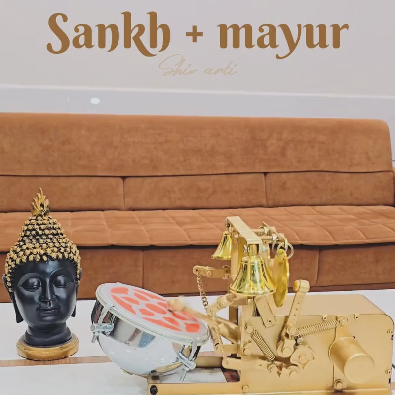 Aarti Machines, Aarti Jalar Machine, Mini Aarti Machine, Electric Jalar Machine, Shankh Naad, Shankh & Mayur Naad