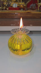 Premium Glass Modak Diya