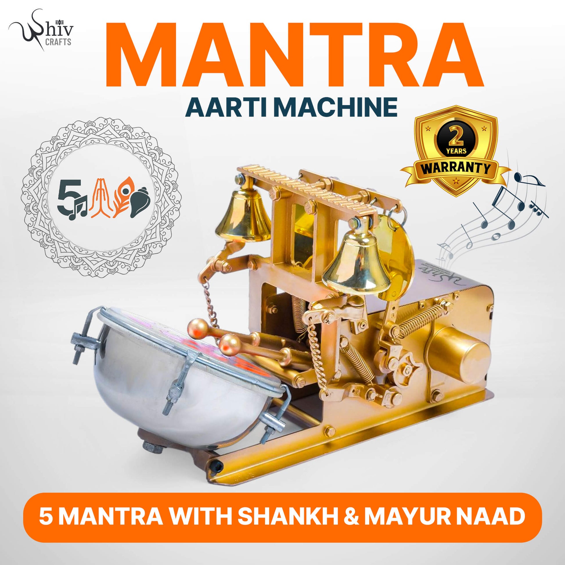 Aarti Machines, Aarti Jalar Machine, Mini Aarti Machine, Electric Jalar Machine, Shankh Naad, Shankh & Mayur Naad